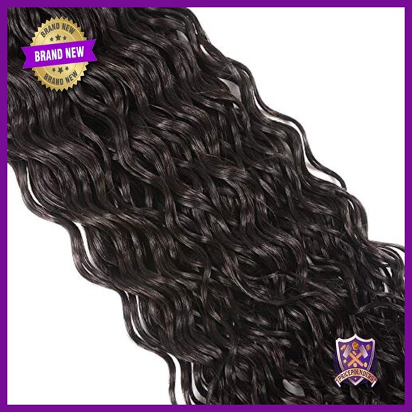 28 Inch Brazilian Human Hair Extensions 3 Bundles with Lace Closure main image 4